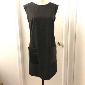 J.Crew Charcoal shift dress NEW